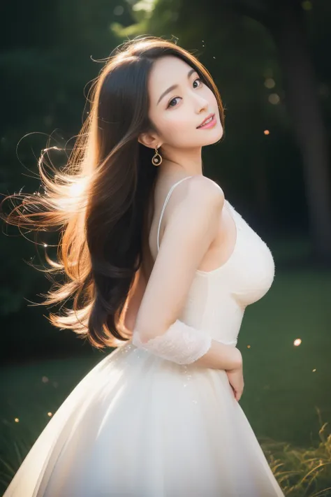 (highest quality,8K,High resolution:1.2),(beautiful realistic asian:1.4)、(cute japanese girl:1.4),(huge breasts:1.20),(glamorous)、(Dance in the Sky)、feather、messenger of god、Flight 、artistic background、spiral、Spiritual Light、heavenly realm、Heavenly Border ...