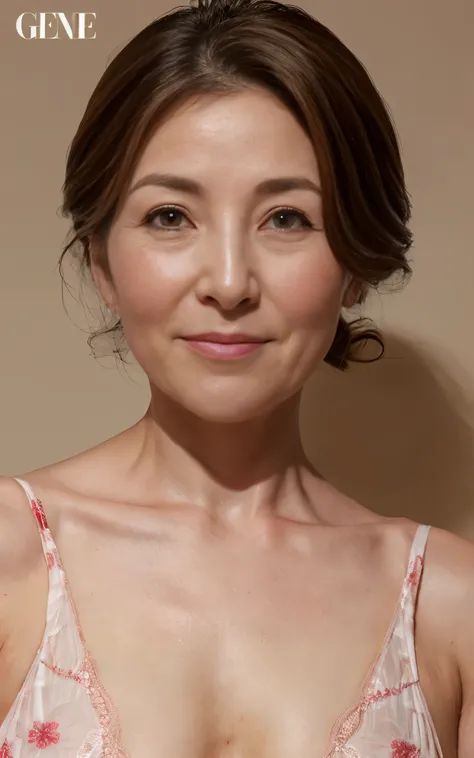 (((Erotic mature woman))), Remove the background, gravure, facing the front, ((Old face)), flashy makeup, close up of face, (((master piece))), highest quality, super detailed, realistic, super dense skin, perfect anatomy, (1 Japanese mature), (alone), 50 ...