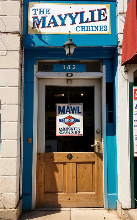 Logo with the name of the MAYKEL HARDWARE STORE IN EL CENTRO 