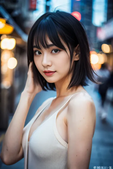 (32k, Raw photo, highest quality, masterpiece:1.2), (realistic, photo-realistic:1.4), (Highly detailed 8K wallpaper),sharp focus, Depth of the bounds written,blur background, Bokeh,professional lighting, cinematic lighting,full body,thin,japanese girl,20 y...