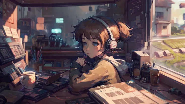 Lofi girl, 4k