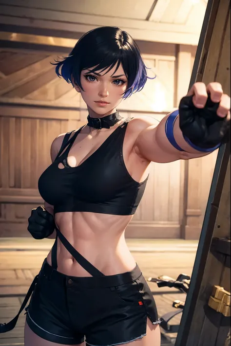 masterpiece, sexypose, Realistic, Very detailed, handsome body, Detailed body, Detailed hands, Detailed, Vibrants, Detailed Face, Reinas character design. Very detailed, Detailed body, Detailed hands, Detailed Face, anime art, extremely detailed CG unity 8...