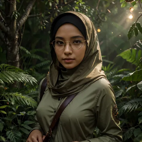 RAW, Best quality, high resolution, masterpiece: 1.3), beautiful Malay woman in hijab (iu:0.8),Best quality, high resolution, Masterpiece: 1.3, Beautiful  hijabi malay girl, Masterpiece, Soft smile, Realistic, 1girl, charming eyes, glowing eyes,parted lips...