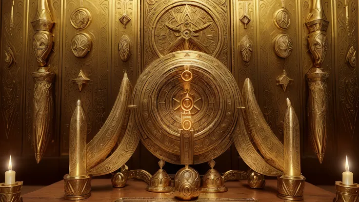 (best quality,ultra-detailed,realistic:1.37),ark of the covenant,perfect details,authentic-looking,ornate gold engravings,solid wood craftsmanship,ancient relic,religious artifact,symbol of divine presence,detailed carvings,representing the Ten Commandment...