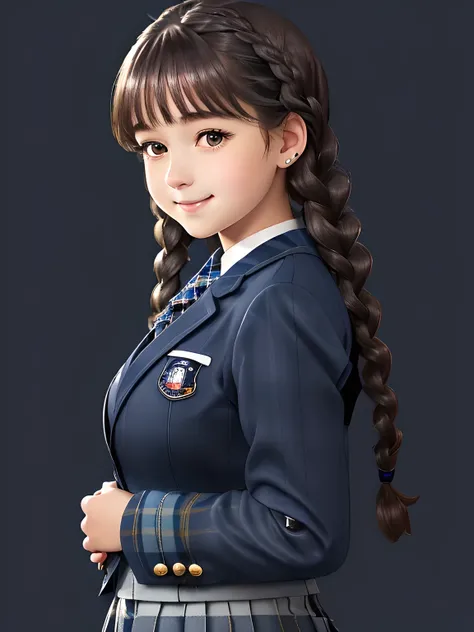 (((18-year-old & smart & Elegant Japan girl))), ((sing the soprano part of a classical song)), Very beautiful portrait, realistic girl drawing, amazing digital paintings, elegant digital paintings, detailed beautiful portrait, ((big brown eyes)), ((((Dark ...