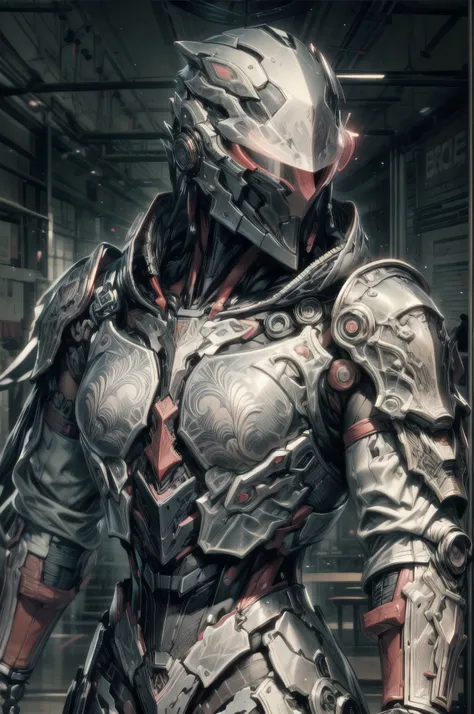 (((epic and visually stunning complex digital anime masterpiece:1.6, elegant decorated tactical military cyborg:1.3, ((gorgeous feminine male physique:1.3, graceful:1.4)) space soldier:1.3))), (((heavily muscled masculine chest:1.4, chiseled abs:1.4, heavi...