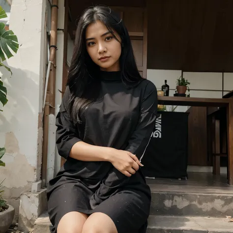 Saya perempuan memiliki rambut hitam seperti serigala dan memakai tanduk rantai hitam dan  memiliki sayap kecil kelelawar hitam dan memakai baju pendek hitam memiliki percing di bagian perut dan memakai celana hitam dan mempunyai rantai di bagian kiri kaki...