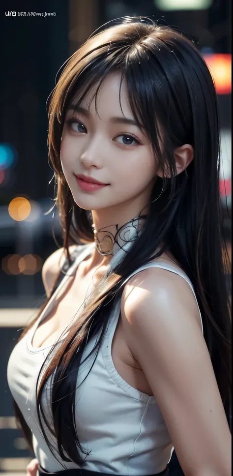 Masterpiece, 1 Beautiful Girl, Detailed, Swollen Eyes, Top Quality, Ultra High Resolution, (Reality: 1.4), Original Photo, 1Girl, Cinematic Lighting, Smiling, Japanese, Asian Beauty, Korean, Clean, Super Beautiful, Little Young Face, Beautiful Skin, Slende...