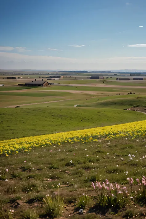 Spring in the steppes