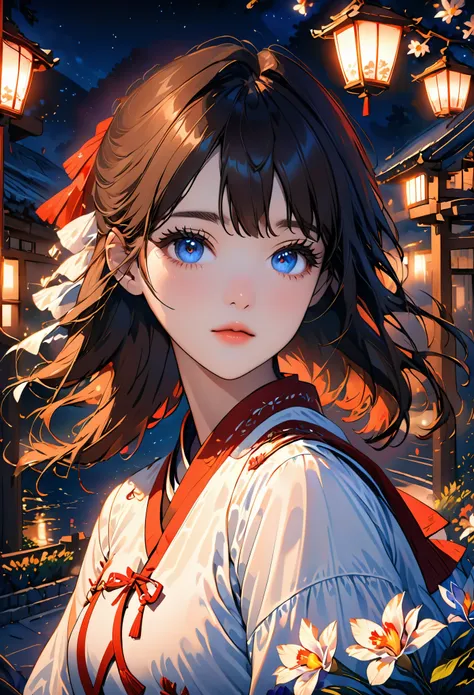 8K, best quality, 1 girl, (Dentate skin), night, (dark), The interior background is clear, (people), beautiful bangs, Gorgeous,, (Clothing and Uniforms:1.3),soft light, attractive, dark Room, (mouth closed:1.2, beautiful eyes, delicate eyes, Detailed iris,...