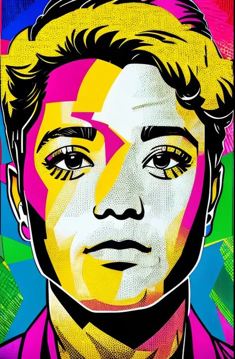 (bruno mars),  eduardo kobra ,romero brito,the filling twins ,multidimensional geometric wall portrait, arte, chibi,
yang08k, li...