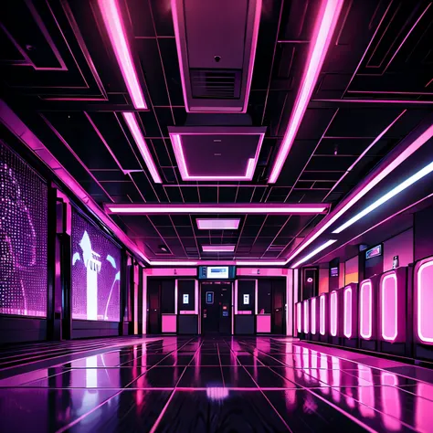 Nightclub lobby,unmanned