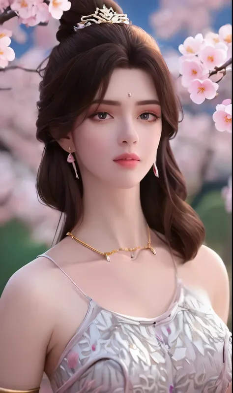 (,1girl, pov,best quality,masterpiece,  ) ,(((,night,  cherry blossoms, )))     ultra realistic 8k cg, flawless, clean, masterpi...