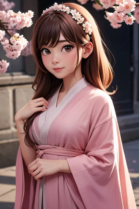 1girl , (incredibly_absurdres:1.5),  'solo' 'an extremely delicate , beautiful girl , 8k wallpaper,sakura:1.6,