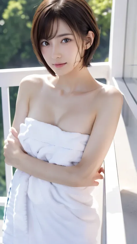 2 women、(masterpiece:1.3), (8K, Photoreal, Raw photo, best image quality: 1.4), Japanese, (2 girls), beautiful face, (lifelike face), (short hair:1.3), beautiful hairstyle, realistic eyes, beautiful eyes, (real looking skin), beautiful skin, Charm, 超A high...