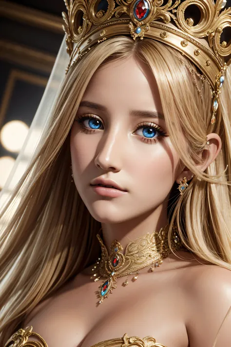 Ashley Tisdale, wearing baroque costume transparent. professionally retouched, soft lighting, realistic, smooth face, perfect eyes, sharp focus on eyes, 8 k, high definition, insanely detailed, intricate, elegant. be in the background of the Palace of Vers...