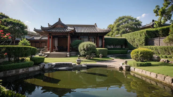 Chinese style garden