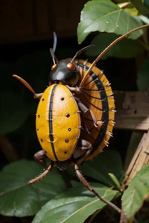 una cucaracha en version animada para cuentos infantiles muy coqueta