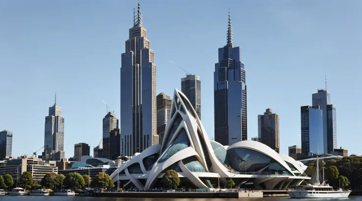 parafacial building on the ground with a lot of windows, melbourne police office center house, the modern house at melbourne, po...