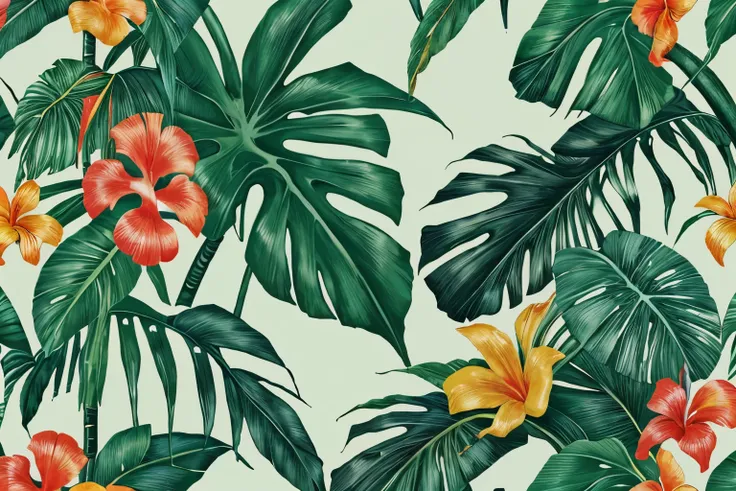 Tropical wallpaper