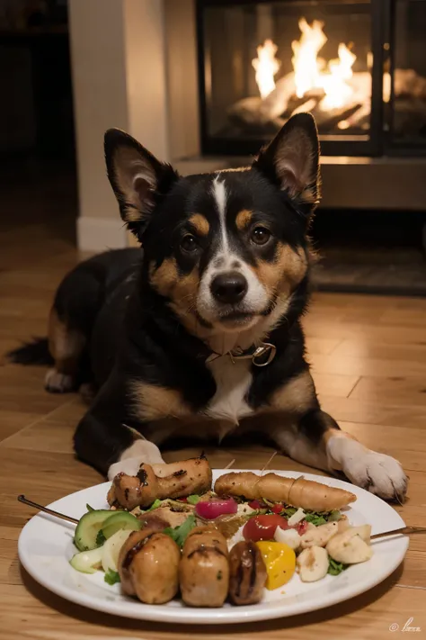 Le chien de Gabriel Attal transformer en Kebab