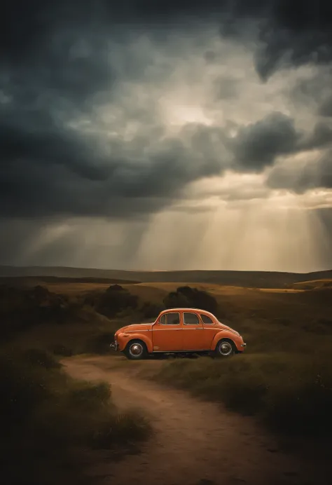 Create a music album cover, el album se llama "Entre la tormenta" La portada expresa desesperanza,soledad y tristeza, importante que de fondo haya un trueno
NO TOMES EN CUENTA FIGURAS HUMANAS, QUE NO Aparezcan 