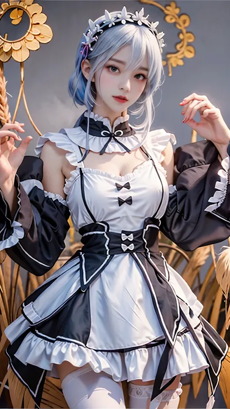 masterpiece,best quality,high质量,high清晰度,high质量的纹理,high质量的阴影,high细节,beautiful details,fine details,Extremely detailed CG,Detailed texture,lifelike的面部表现,lifelike的,rich and colorful,exquisite,sharp focus,(intricate detailake up,PureErosFace_V1:0.5),(细节美exquis...