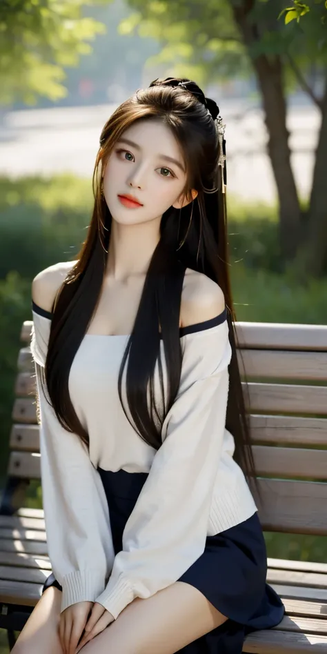 (solo) Real light and shadow，HDR backlight，Contour light，Shallow depth of field。night time，reddish brown long straight hair，Elegant Chinese beauty, masterpiece, best quality, extremely delicate and beautiful,high resolution, absurderes, Optimal proportions...