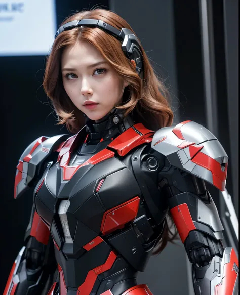  Super detailed, advanced details, high quality, 最high quality, High resolution, 1080p, hard disk, beautiful,(war machine),(black widow),(headgear),beautifulサイボーグ女性,Mecha cyborg girl,battle mode,Mecha body girl,She is wearing a futuristic war machine weapo...