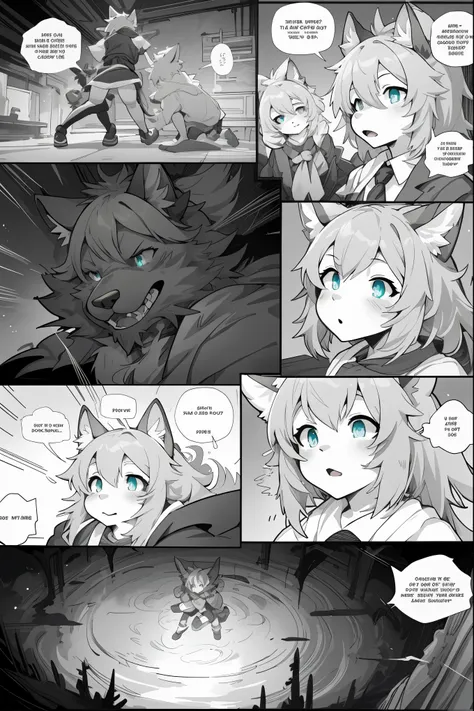 top quality, best quality, highres, masterpiece, super high resolution, detailed background, School, class, 6+boys, 6+girls, absurdres(highly detailed beautiful face and eyes)perfect anatomy, good lighting, cinematic shadow(kemono, furry anthro)assorted ex...