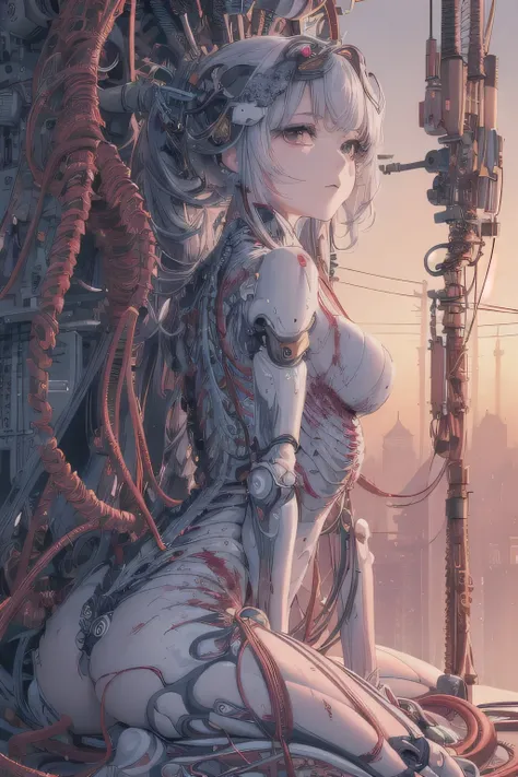 (masterpiece, top quality, best quality, official art, beautiful and aesthetic:1.2), (1girl:1.3), extreme detailed,colorful,highest detailed ((ultra-detailed)), (highly detailed CG illustration), ((an extremely delicate and beautiful)),(from side),cinemati...