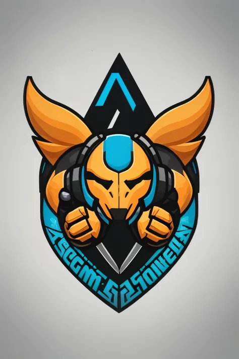 a logo for a gaming esports team call "pacaja gaming" ilustration
