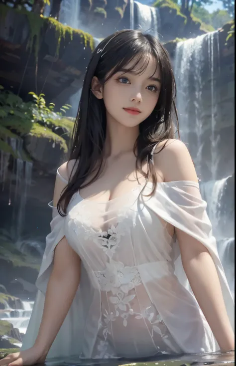 (Ultra Realistic), (Illustration), (Increased Resolution), (8K), (Extremely Detailed), (Best Illustration), (Beautiful and Detailed Eyes), (Best Quality), (Ultra Detailed), (Masterpiece ), ( wallpaper), (detailed face), solo, 1 girl, looking at viewer, fin...