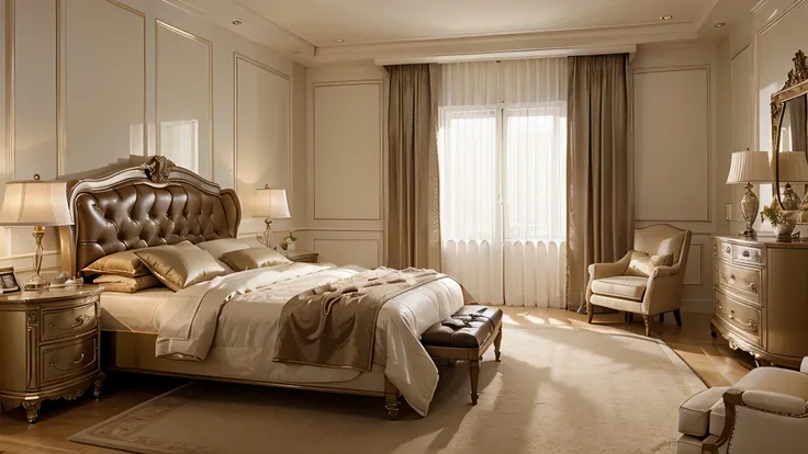 Chambre de style luxe classique