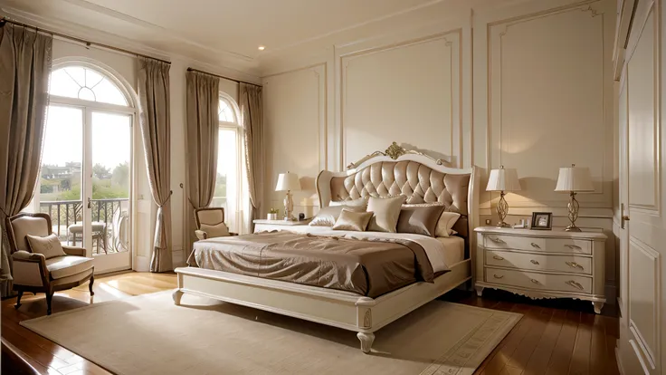 Classic luxury style bedroom