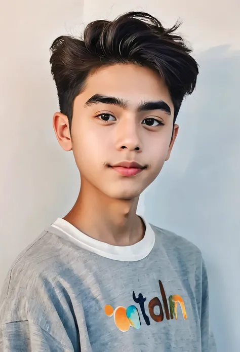 Create a unique profile picture of boy for my art account on Instagram 