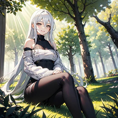 ray tracing, Bright colors, girl, masterpiece, sharp focus, highest quality, Depth of the bounds written, cinematic lighting, detailed costume, 4k, perfect eyes, Rich details and textures, gray hair, very long hair, golden eyes, hair between eyes, colored ...