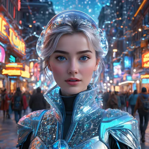 (highest quality,4k,8K,High resolution,masterpiece:1.2),Super detailed,(realistic,photorealistic,photo-realistic:1.37),Equipped with time travel device,time leap,beautiful girl,A stunning depiction of time and space,retro futuristic costumes,mysterious atm...