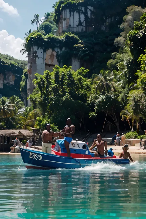 SAVING YOUR SKIN: DOMINICANO ENFRENTA TIBURONES Y SE ESCABULLE EN UN BARCO PA IR PAL PUEBLO! MINIATURA PARA YOUTUBE