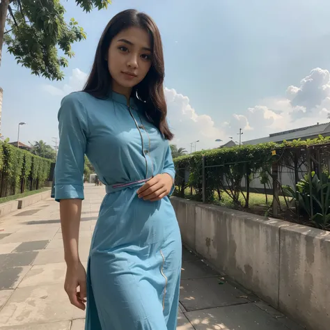 perempuan berbaju kurung