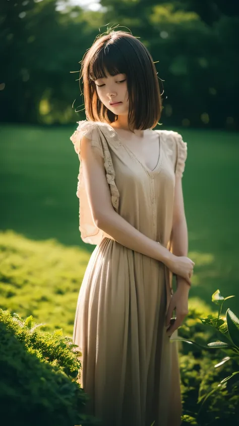 highest quality, absurd, Super detailed, Yamanaka_this, 1 girl, alone_concentrate,  Let your hair down、blurred background、Backlight:0.5, medium depth of field, Photographed with Canon 5D, 50MM lens, f/4 apertures, (very detailed, intricate details), sharp ...