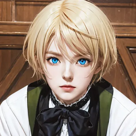 Alois Trancy, blonde hair ,blue eye