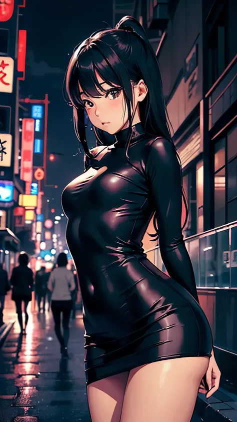 Suzue Miuchi, Karl Korab, Surreal, mysterious, strange, fantastical, fantasy, Sci-fi, Japanese anime, city in the palm of your hand, crescent moon, night sleepwalking miniskirt beautiful girl, perfect voluminous body, detailed masterpiece Skintight wet  se...