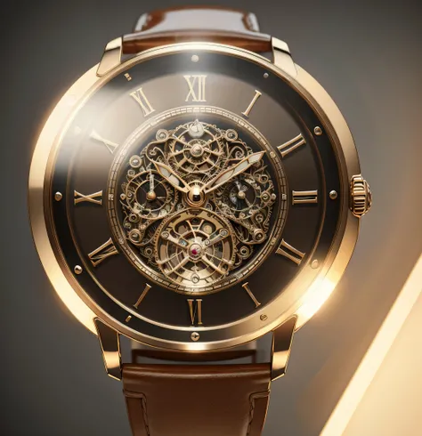 Vintage-inspired @mystyle watch an elegant and timeless design with intricate details, and detailed lighting, trending on Artstation, unreal engine, smooth finish, looking towards the viewer.  -  