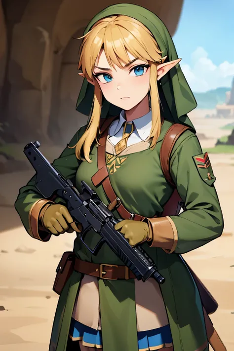 zelda princess military clotches 