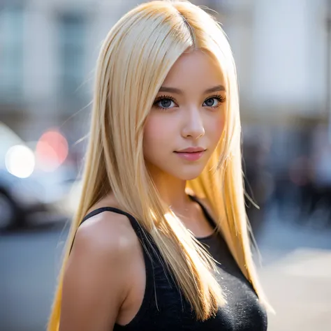 2d beautiful girl　blonde