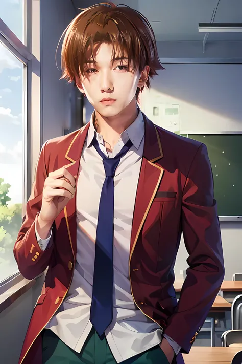 Realistic, real life, 1boy, Ayanokouji kiyotaka, 