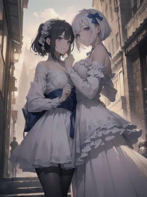 Concept:Childhood Bride: A wedding ring shining on the ring finger

Fusion of medieval European fashion
Emphasis on the elements of cuteness and longing
Illustrations of poses that express the overwhelming cuteness of the characters in the foreground
Overw...