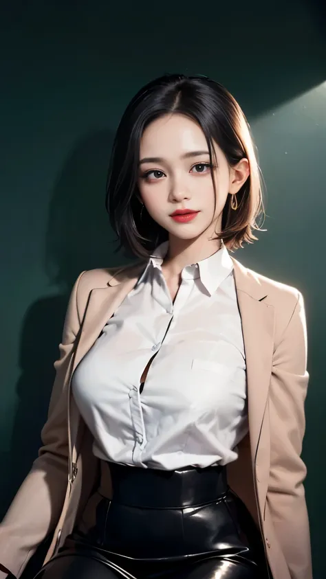 cinematic lighting、(Soft light illumination、key light：Front diagonal 45 degrees, fill light、Backlight、Shadow、blue and orange color palette light), accurate human body、knowledgeable person、Correct five-finger、


(((oil skin,glowing skin、realistic skin textu...