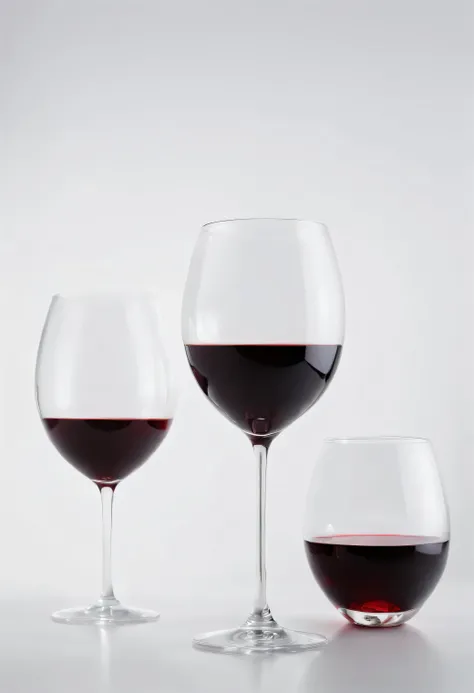 red wine, Wine glasses, glass, white background, magazine photo